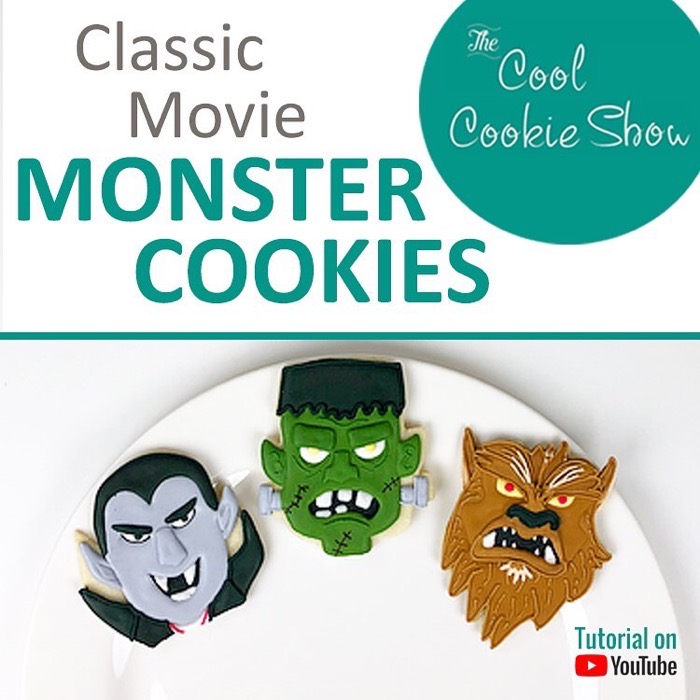 Classic Movie Monster Cookies
