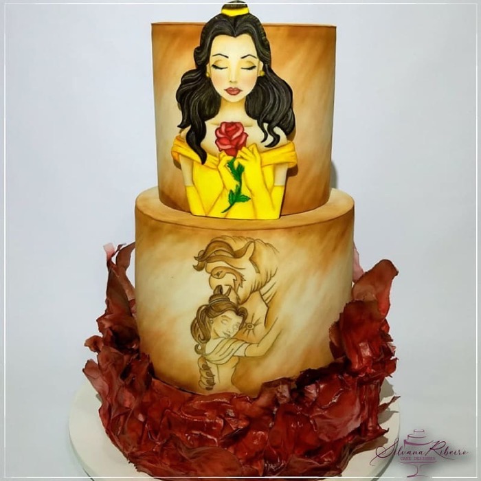 World S Finest Beauty And The Beast Cakes Between The Pages Blog