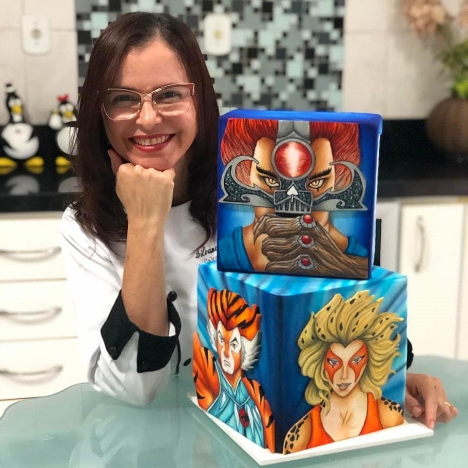 ThunderCats Cake made by Silvana Ribeiro Cake Designer