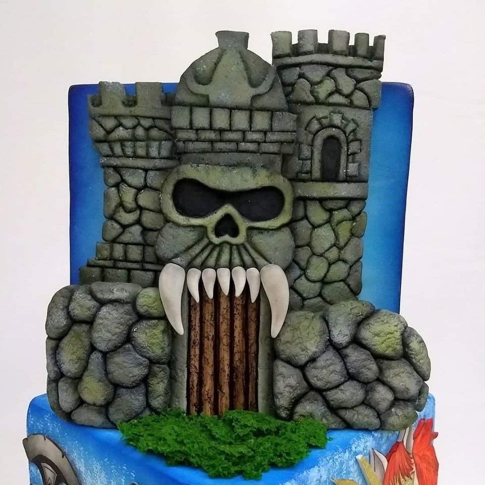 Castle Grayskull Cake