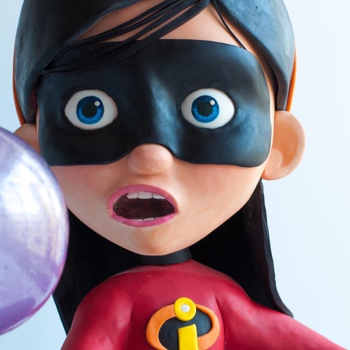 Incredibles Violet Cake 2