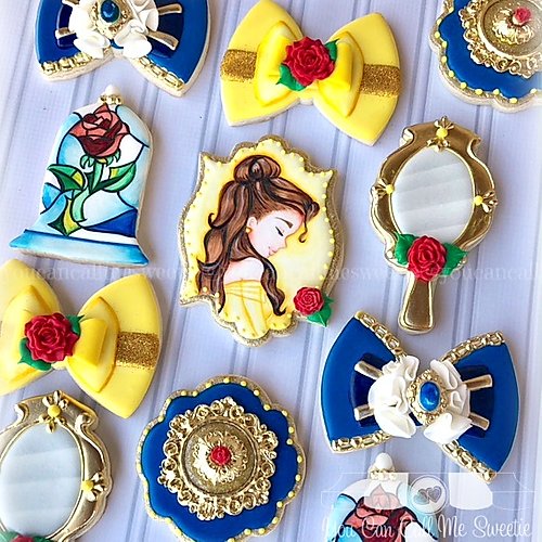 World S Best Beauty The Beast Cakes Cookies Between The Pages Blog