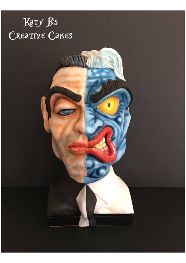 Two face Cake