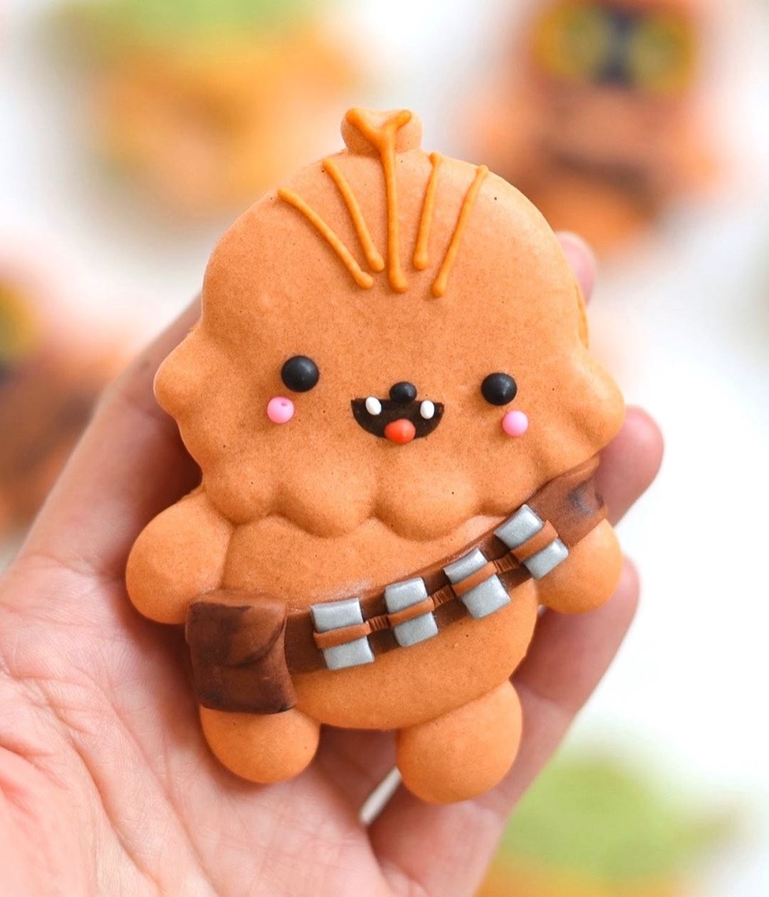 Chewbacca Macaron