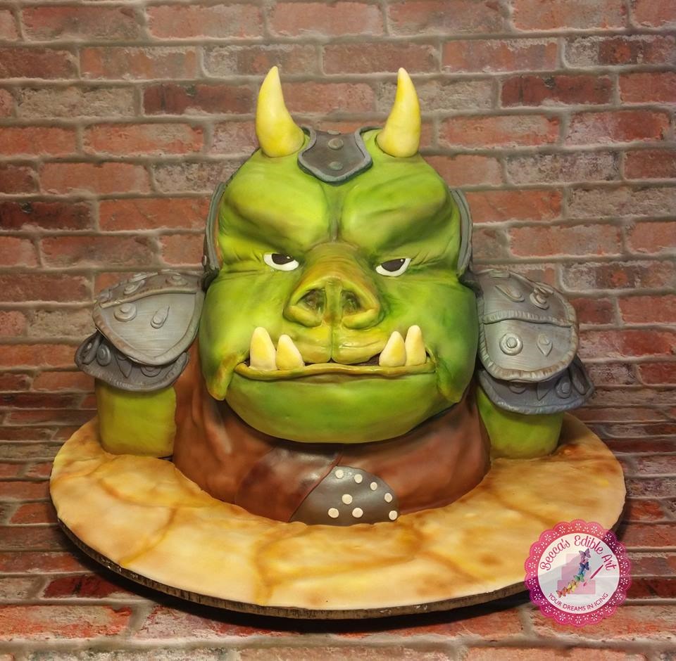 Gamorrean Guard Cake