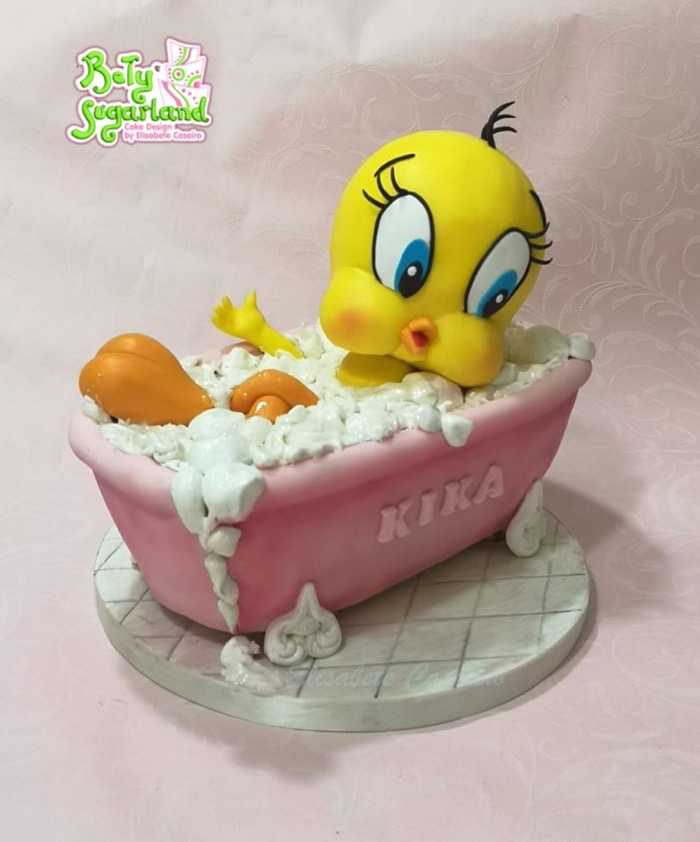 Tweety Tub Cake 