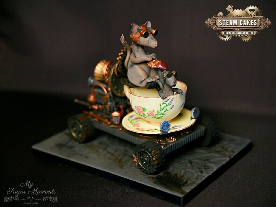 Mouse Steampunk Cake 2