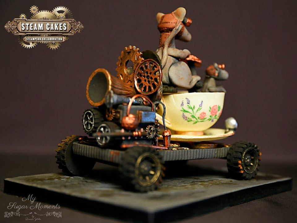 Mouse Steampunk Cake 