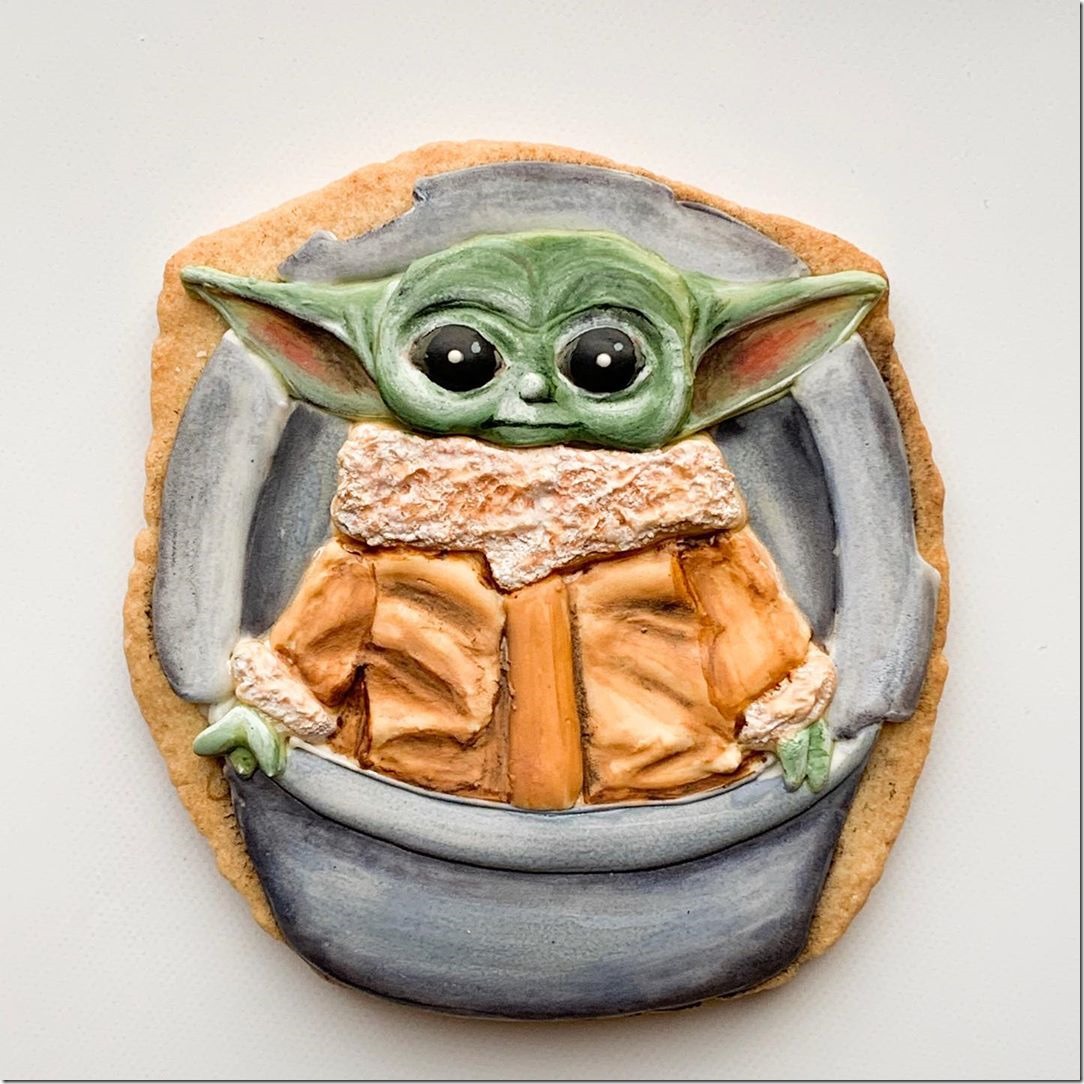 Baby Yoda Cookie