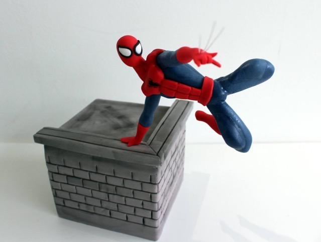Spider Man Cake 