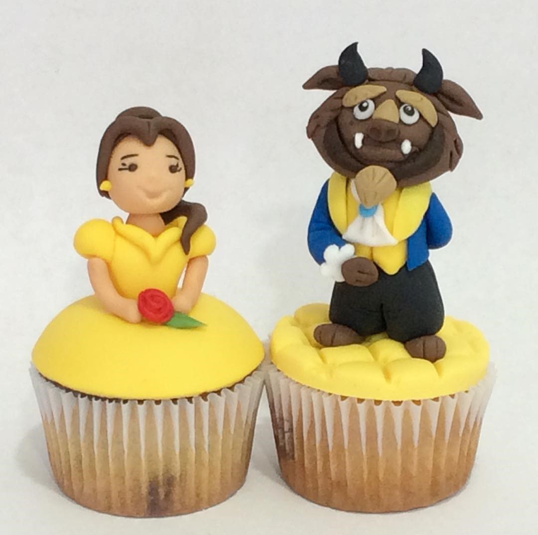 Beauty and The Beast Cupcakes