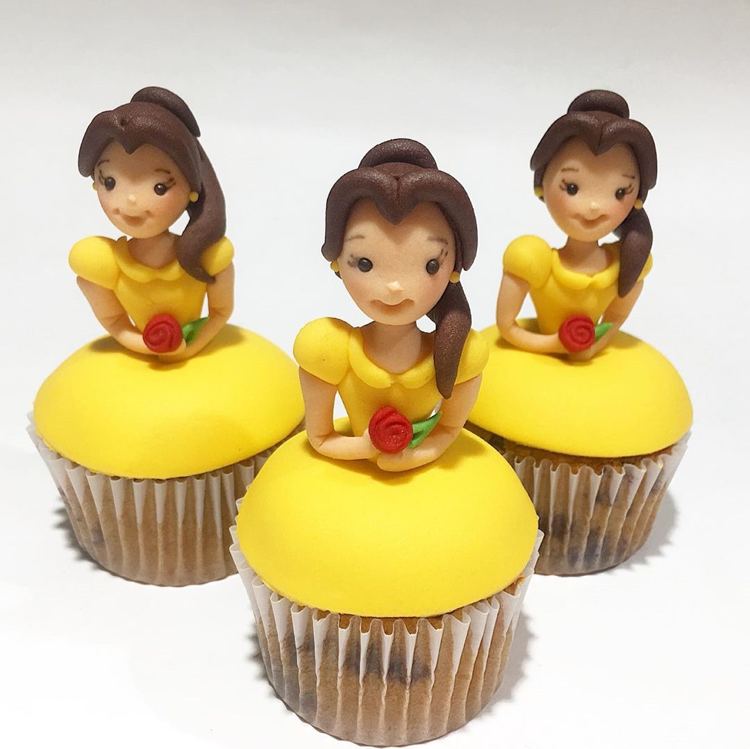 Princess Belle Cupcakes