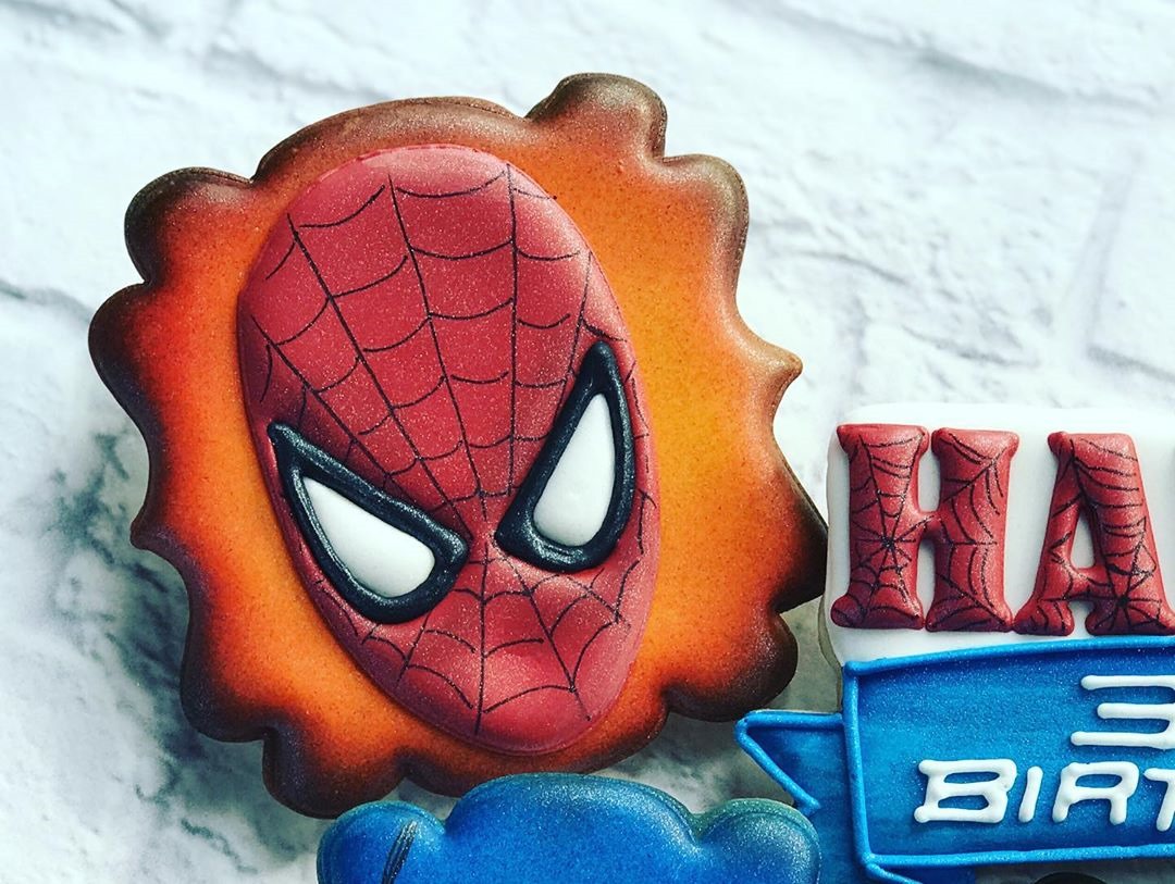 Spider-Man 3rd Birthday Cookie