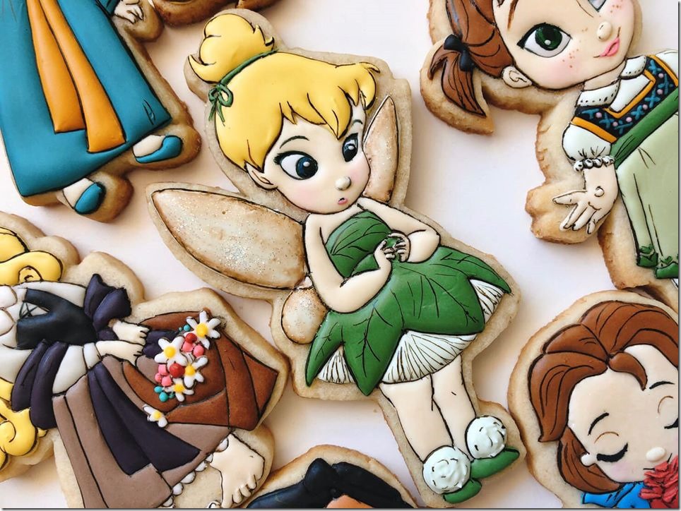 Baby Tinker Bell Cookie