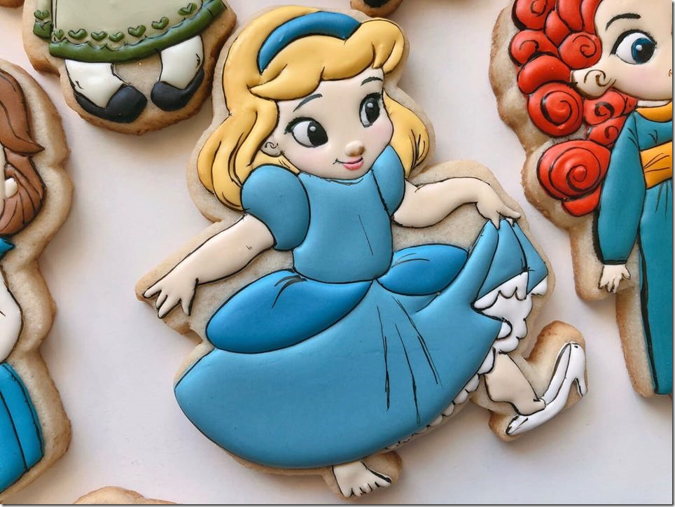 Baby Cinderella Cookie