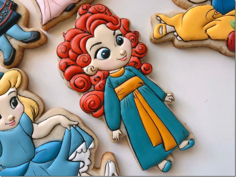 Baby Merida Cookie