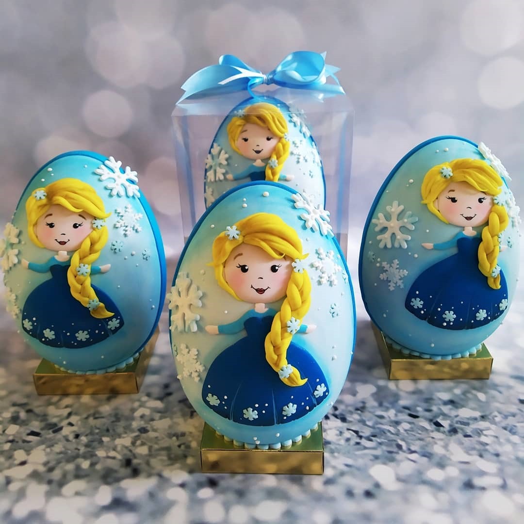 Princess Elsa Easter Eggs