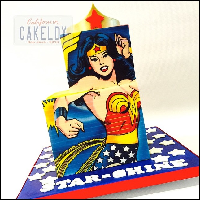 Wonder Woman Cake