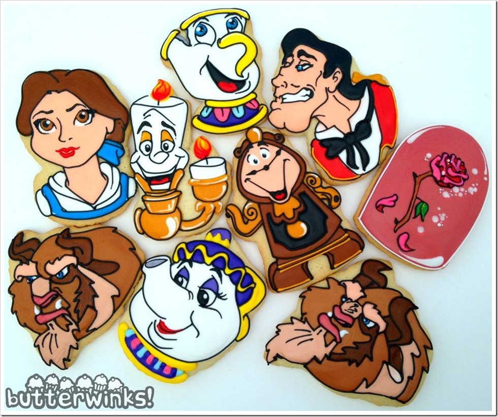 Beauty and The Beast Cookies