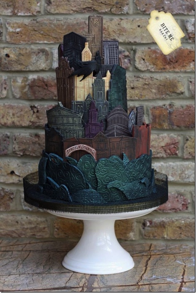 Batman Wedding Cake 