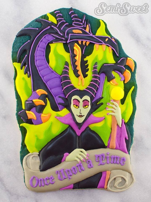 Maleficent Cookie