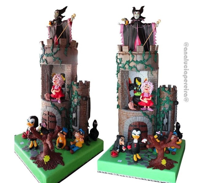 Disney Villains Cake