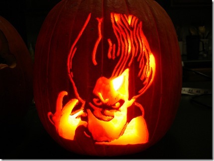 Syndrome Pumpkin Carving