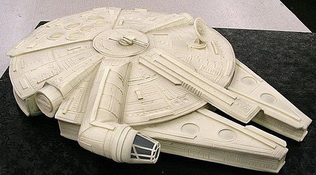 Millennium Falcon Cake