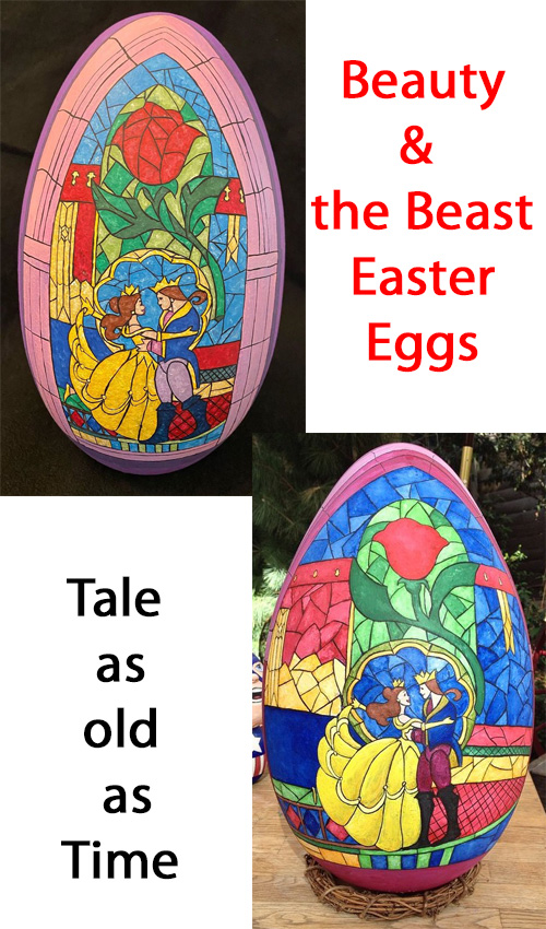 Beauty and the Beast Easter Eggs