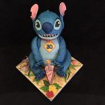 Marvelous Sculpted Stitch Cake