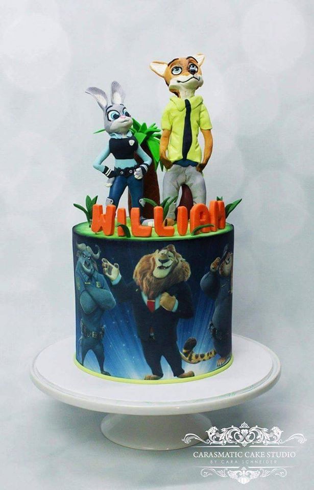 Zootopia Cake 