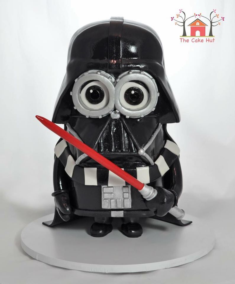 Darth Vader Minion Cake