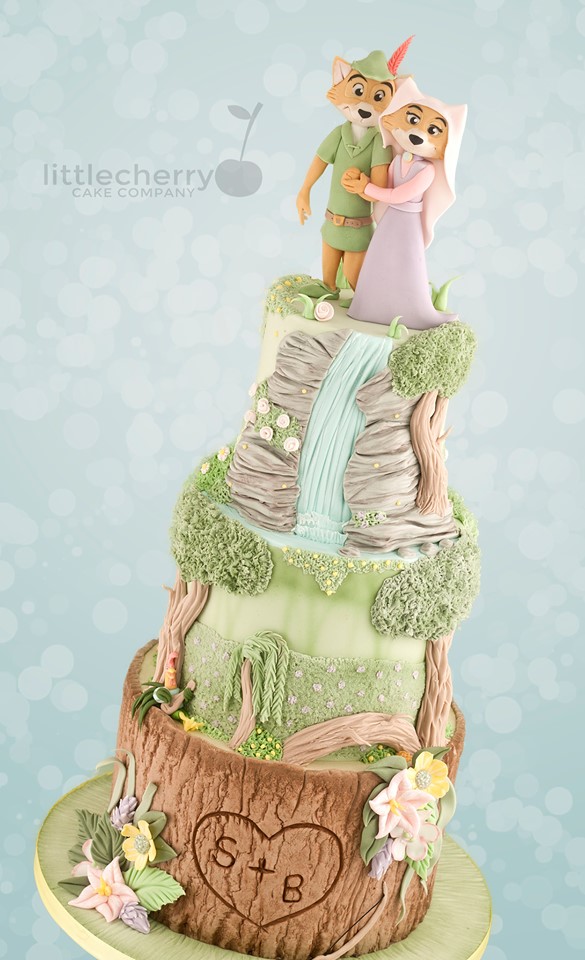 Robin Hood Wedding Cake