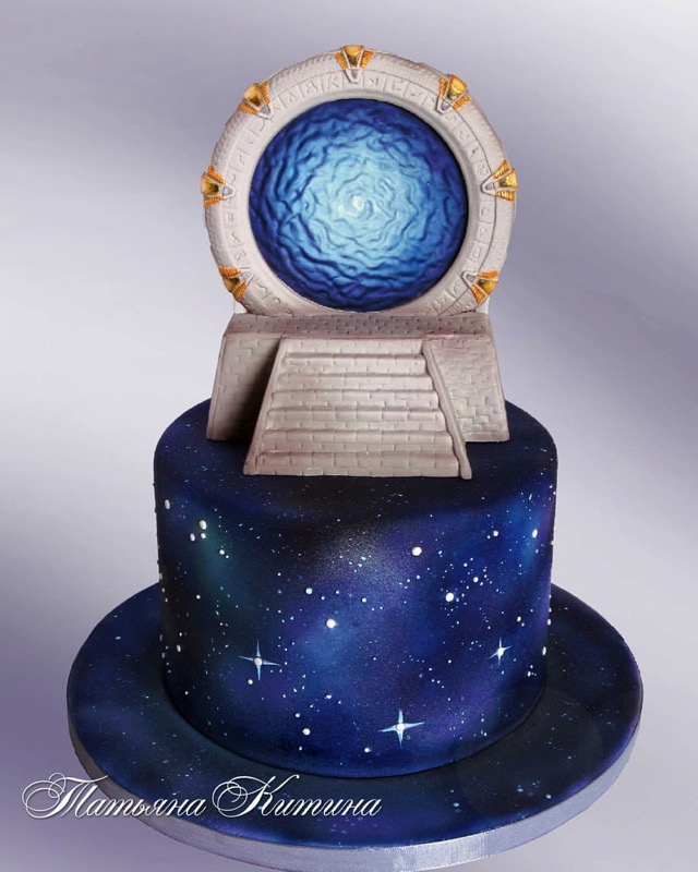 Portal Cake