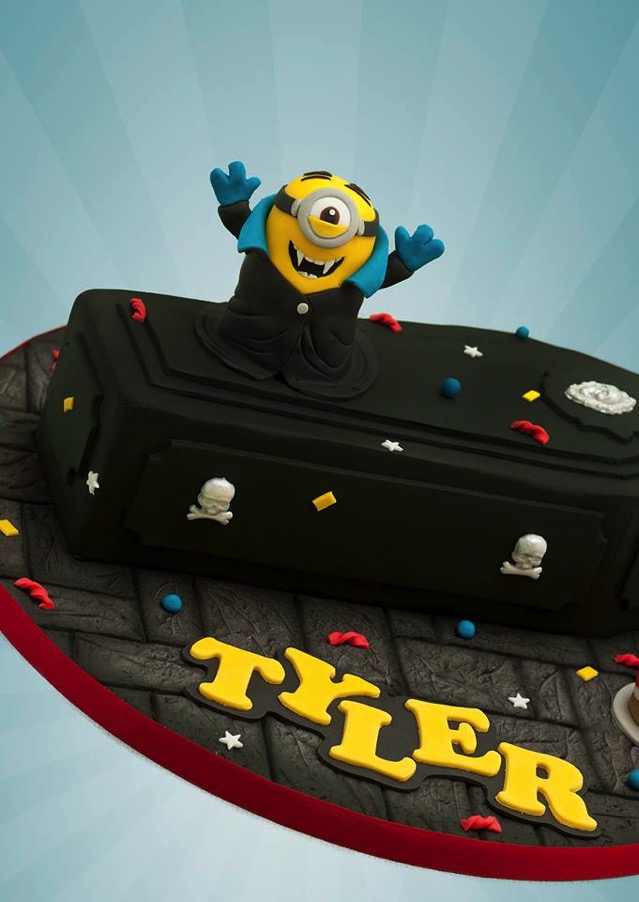 Minion Dracula Cake 