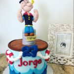Terrific Popeye 27th Birthday Cake