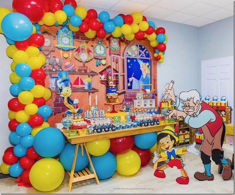 Pinocchio Birthday Party