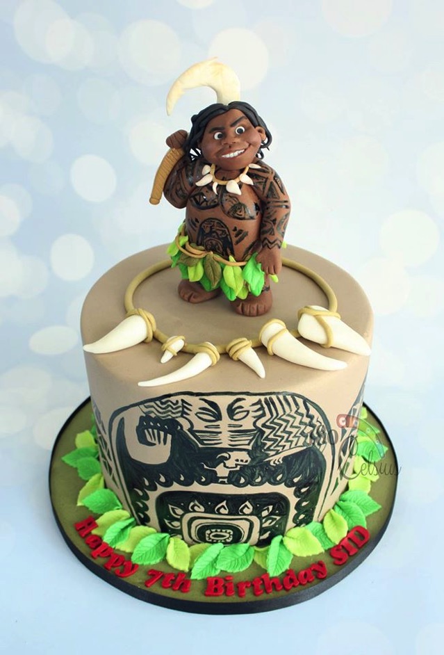 Moana Maui Cake 