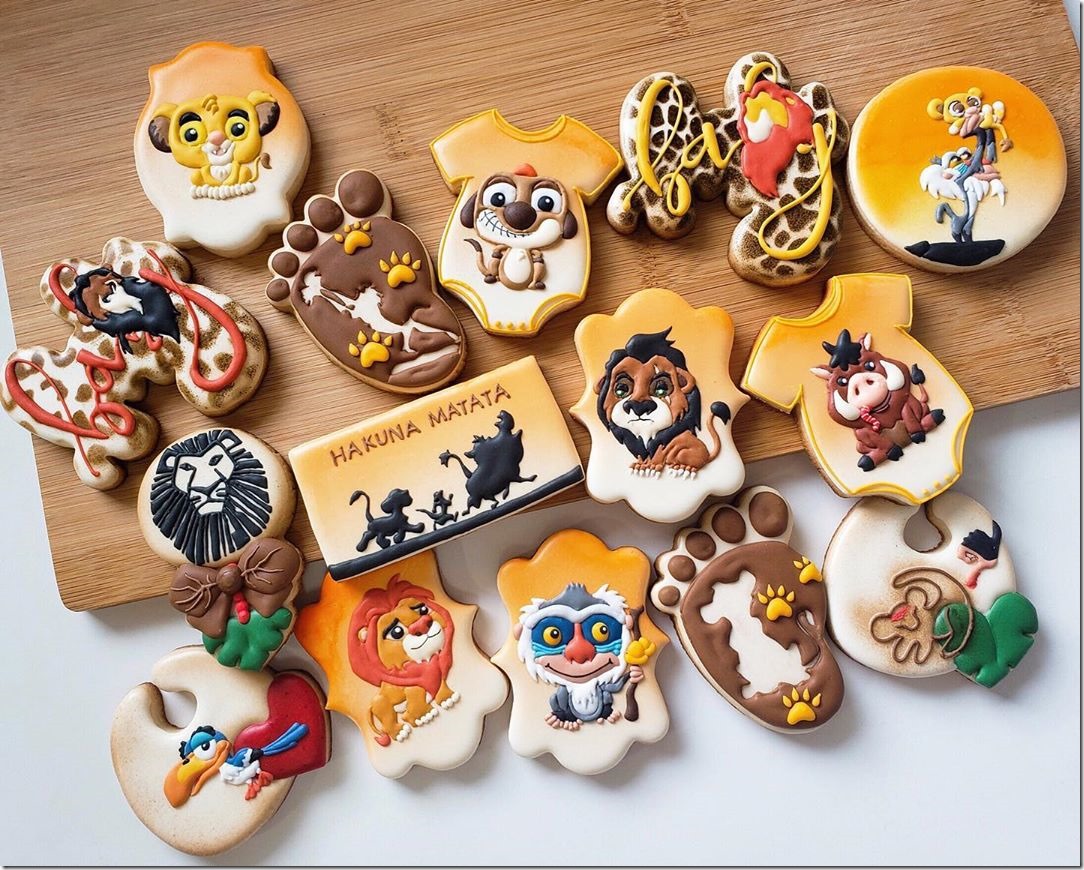 Lion King Babies Cookies 