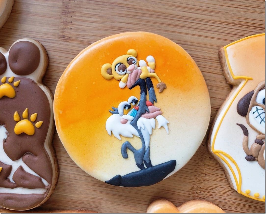 Lion King Baby Shower Cookie