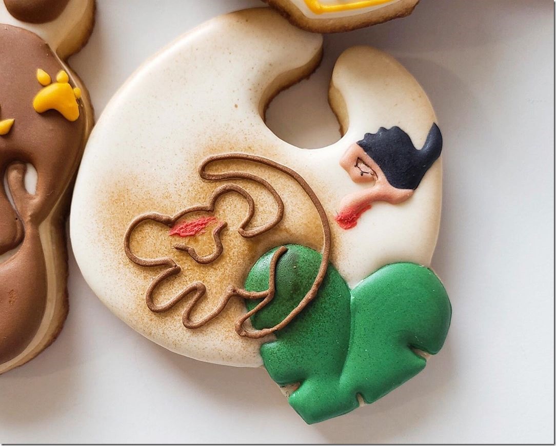 Lion King Baby Shower Cookie