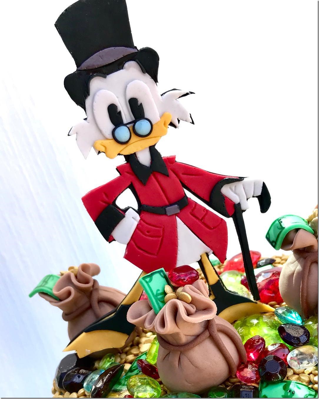 Uncle Scrooge Cake Topper