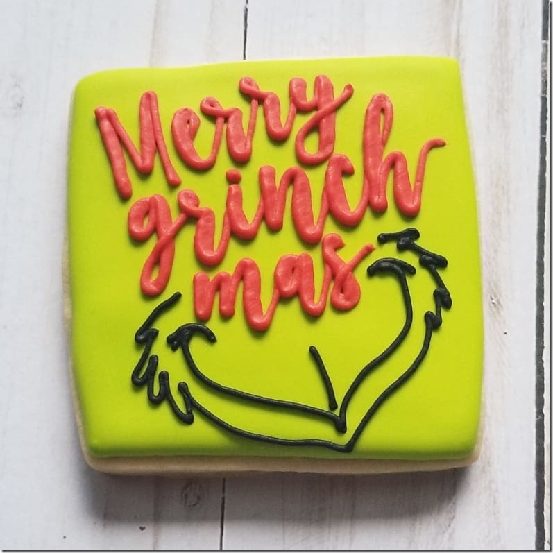 How The Grinch Stole Christmas Cookie