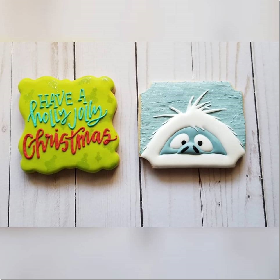 Abominable Snowman Cookie