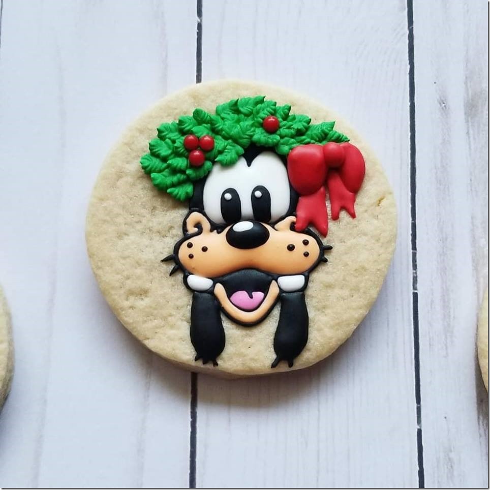 Goofy Christmas Cookie