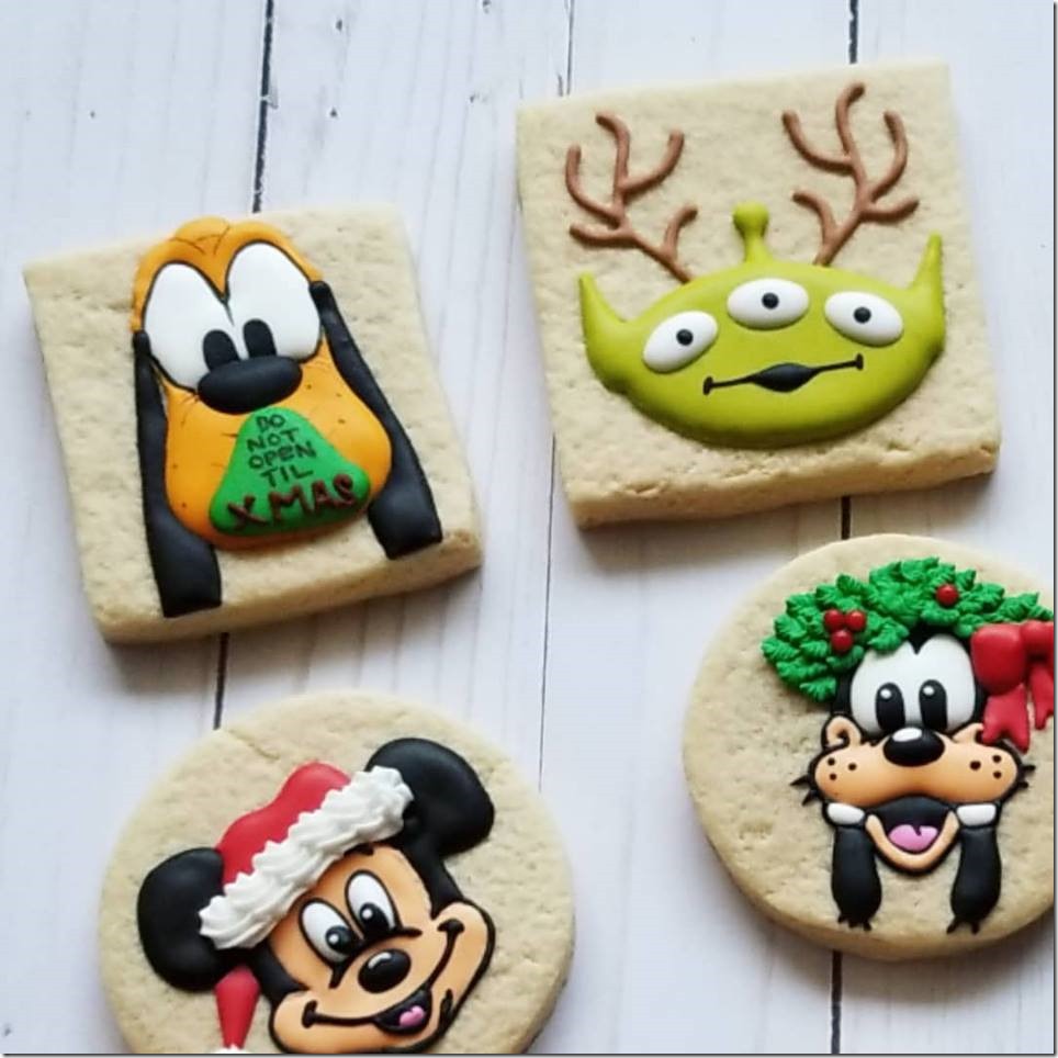 Disney Christmas Cookies