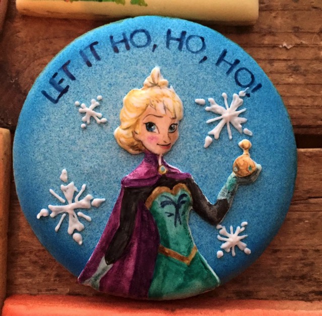 Elsa Christmas Cookie