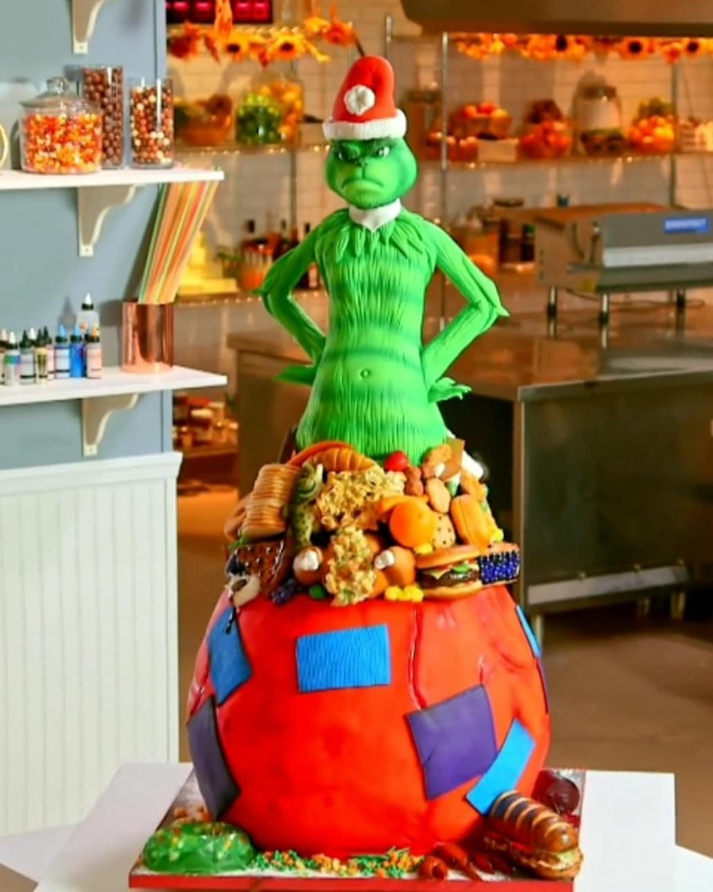 How The Grinch Stole Thanksgiving Cake