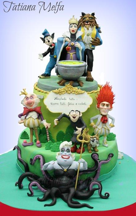 Disney Villain Cake 