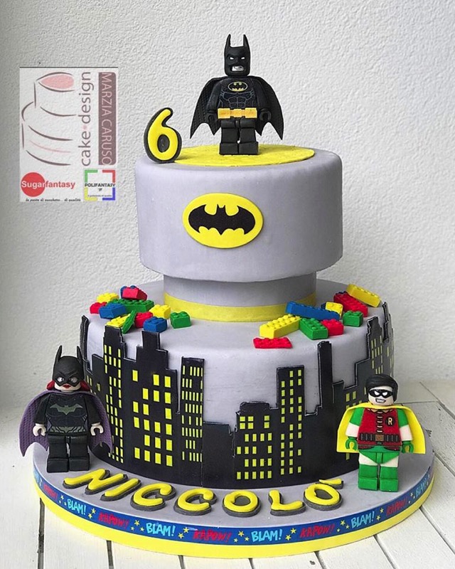 How to make Lego Batman Cake | Pinch of Luck - YouTube